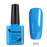 7.5ml VENALISA Nail Gel Polish High Quality Nail Art Salon 60 Colors Soak off UV LED Nail Gel Varnish Camouflage Color Lacquer