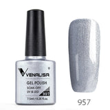 7.5ml VENALISA Nail Gel Polish High Quality Nail Art Salon 60 Colors Soak off UV LED Nail Gel Varnish Camouflage Color Lacquer