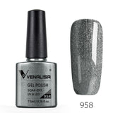 7.5ml VENALISA Nail Gel Polish High Quality Nail Art Salon 60 Colors Soak off UV LED Nail Gel Varnish Camouflage Color Lacquer