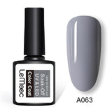 LEMOOC 12ml Nail Gel Polish  Colorful Semi Permanent Soak Off UV Gel Varnish for Nail Art Design varnish Base Top Coat Need