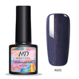 MAD DOLL 8ml Autumn Fall Winter New Series Color Nail Gel Polish Soak Off UV Gel Varnish Color varnish Nail Art