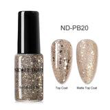 NICOLE DIARY Magnetic Nail Polish  Colorful Sequins Soak Off Nail Art Polish varnish Varnish Nail Designs DIY 6ml