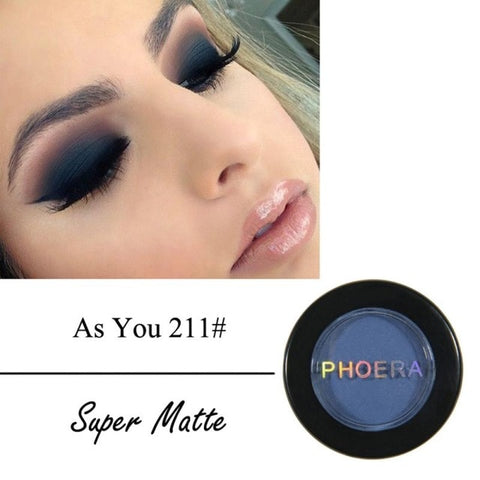 PHOERA Matte Eyeshadow Palette Waterproof Lasting Eye Shadow Beauty Makeup Cosmetics Maquillaje Profesional Sombra TSLM2