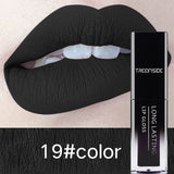 30 Color Liquid Lipstick Waterproof Long-lasting Lip Gloss Nude Red Purple Blue Black Super Matte Liquid Lipstick