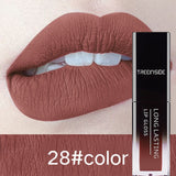 30 Color Liquid Lipstick Waterproof Long-lasting Lip Gloss Nude Red Purple Blue Black Super Matte Liquid Lipstick