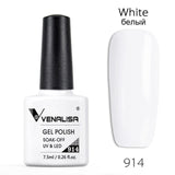 VENALISA Nail Gel Polish High Quality Nail Art Salon 60 Hot Sale Color 7.5ml VENALISA Soak off Organic UV LED Nail Gel Varnish