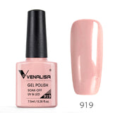 VENALISA Nail Gel Polish High Quality Nail Art Salon 60 Hot Sale Color 7.5ml VENALISA Soak off Organic UV LED Nail Gel Varnish