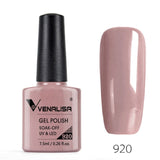 VENALISA Nail Gel Polish High Quality Nail Art Salon 60 Hot Sale Color 7.5ml VENALISA Soak off Organic UV LED Nail Gel Varnish