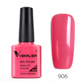 VENALISA Nail Gel Polish High Quality Nail Art Salon 60 Hot Sale Color 7.5ml VENALISA Soak off Organic UV LED Nail Gel Varnish