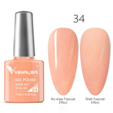 VENALISA Nail Gel Polish High Quality Nail Art Salon 60 Hot Sale Color 7.5ml VENALISA Soak off Organic UV LED Nail Gel Varnish