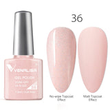 VENALISA Nail Gel Polish High Quality Nail Art Salon 60 Hot Sale Color 7.5ml VENALISA Soak off Organic UV LED Nail Gel Varnish