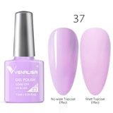 VENALISA Nail Gel Polish High Quality Nail Art Salon 60 Hot Sale Color 7.5ml VENALISA Soak off Organic UV LED Nail Gel Varnish