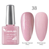 VENALISA Nail Gel Polish High Quality Nail Art Salon 60 Hot Sale Color 7.5ml VENALISA Soak off Organic UV LED Nail Gel Varnish