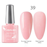 VENALISA Nail Gel Polish High Quality Nail Art Salon 60 Hot Sale Color 7.5ml VENALISA Soak off Organic UV LED Nail Gel Varnish