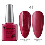 VENALISA Nail Gel Polish High Quality Nail Art Salon 60 Hot Sale Color 7.5ml VENALISA Soak off Organic UV LED Nail Gel Varnish