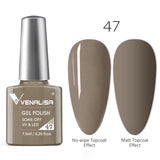 VENALISA Nail Gel Polish High Quality Nail Art Salon 60 Hot Sale Color 7.5ml VENALISA Soak off Organic UV LED Nail Gel Varnish