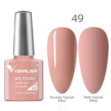 VENALISA Nail Gel Polish High Quality Nail Art Salon 60 Hot Sale Color 7.5ml VENALISA Soak off Organic UV LED Nail Gel Varnish