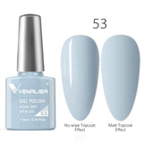 VENALISA Nail Gel Polish High Quality Nail Art Salon 60 Hot Sale Color 7.5ml VENALISA Soak off Organic UV LED Nail Gel Varnish