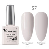 VENALISA Nail Gel Polish High Quality Nail Art Salon 60 Hot Sale Color 7.5ml VENALISA Soak off Organic UV LED Nail Gel Varnish