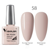 VENALISA Nail Gel Polish High Quality Nail Art Salon 60 Hot Sale Color 7.5ml VENALISA Soak off Organic UV LED Nail Gel Varnish