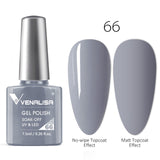 VENALISA Nail Gel Polish High Quality Nail Art Salon 60 Hot Sale Color 7.5ml VENALISA Soak off Organic UV LED Nail Gel Varnish