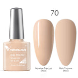 VENALISA Nail Gel Polish High Quality Nail Art Salon 60 Hot Sale Color 7.5ml VENALISA Soak off Organic UV LED Nail Gel Varnish