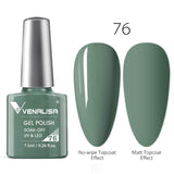 VENALISA Nail Gel Polish High Quality Nail Art Salon 60 Hot Sale Color 7.5ml VENALISA Soak off Organic UV LED Nail Gel Varnish