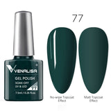 VENALISA Nail Gel Polish High Quality Nail Art Salon 60 Hot Sale Color 7.5ml VENALISA Soak off Organic UV LED Nail Gel Varnish