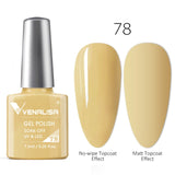 VENALISA Nail Gel Polish High Quality Nail Art Salon 60 Hot Sale Color 7.5ml VENALISA Soak off Organic UV LED Nail Gel Varnish