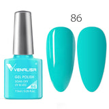 VENALISA Nail Gel Polish High Quality Nail Art Salon 60 Hot Sale Color 7.5ml VENALISA Soak off Organic UV LED Nail Gel Varnish