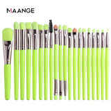 MAANGE 6/15/18Pcs Makeup Brushes Tool Set Cosmetic Powder Eye Shadow Foundation Blush Blending Beauty Make Up Brush Maquiagem