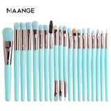 MAANGE 6/15/18Pcs Makeup Brushes Tool Set Cosmetic Powder Eye Shadow Foundation Blush Blending Beauty Make Up Brush Maquiagem