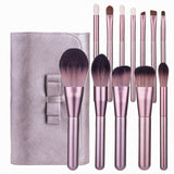 RANCAI 12pcs Hight Quality Makeup Brushes set  Foundation Blending Face Powder Blush Eyeshadow Makeup Brushes With Free Shipping