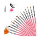 20PCS Unicorn Beauty Makeup Brushes Tool Set Blending Cosmetic  Powder Eye Shadow Brush