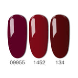 3 Pcs Gelartist Colorful Nail Gel Polish Hight quality Soak Off UV Red Series Color Beauty UV Nails Gels Lacquer