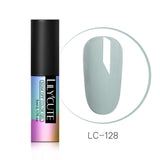 LILYCUTE 5ml Nail Gel Varnish Grey Color Series Long Lasting Soak Off UV Gel Polish Led UV Gel Gray Color Gel Polish