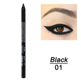 Black Eye Liner Gel Waterproof Eyeliner Cream Long Wear Eyeliner Gel With Brush Set Quick Dry Natural Eye Liner Cosmetics TSLM1