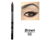 Black Eye Liner Gel Waterproof Eyeliner Cream Long Wear Eyeliner Gel With Brush Set Quick Dry Natural Eye Liner Cosmetics TSLM1