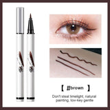 New 6Color Liquid Waterproof Eyeliner Pencil Easy To Wear Make Up Smudge-proof cosplay Party Eye Liner Cosmetic Tools TSLM1