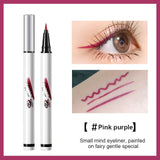 New 6Color Liquid Waterproof Eyeliner Pencil Easy To Wear Make Up Smudge-proof cosplay Party Eye Liner Cosmetic Tools TSLM1