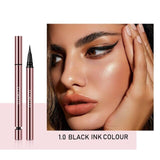 Eye Liner Pen Ink Color Waterproof Long Lasting Eyeliner Liquid Pen Rose Gold Design Black Brown Eye Liner Cosmetic TSLM1