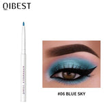 12 Colors Matte Eyeliner Pearlescent Long Lasting Waterproof Natural Eyeliner Rotate Automatically Eye Liner Cosmetics Pen TSLM2