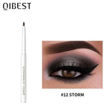 12 Colors Matte Eyeliner Pearlescent Long Lasting Waterproof Natural Eyeliner Rotate Automatically Eye Liner Cosmetics Pen TSLM2