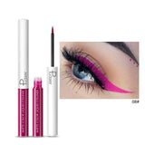 New 15 Colors Matte Colorful Eye Makeup Waterproof Fast Dry Liquid Eyeliner Multicolor Eye Liner Cosmetics