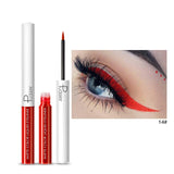 New 15 Colors Matte Colorful Eye Makeup Waterproof Fast Dry Liquid Eyeliner Multicolor Eye Liner Cosmetics