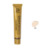 DNM 14 Colors Waterproof Liquid High Covering Concealer Make-Up Foundation Cream Women Girl Long-Lasting Face Cosmetic TSLM2