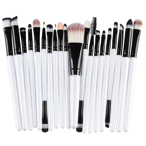 20pcs Professional Makeup Brushes Set Powder Foundation Eyeshadow Make Up Brushes Women Cosmetic Tool Soft Synthetic Hair MAANGE