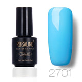 ROSALIND 7ML RED Color Series Nail Gel Polish UV LED Soak off Gel Nail Polish Vernis Semi Permanent UV Gel For Nail