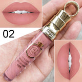 New!!Make Up Lips Matte Liquid Lipstick Waterproof Long Lasting Sexy Pigment Nude Glitter Style Lip Gloss Beauty Red Lip Tint