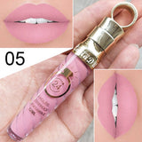 New!!Make Up Lips Matte Liquid Lipstick Waterproof Long Lasting Sexy Pigment Nude Glitter Style Lip Gloss Beauty Red Lip Tint